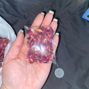 petal confetti - biodegrade-able.